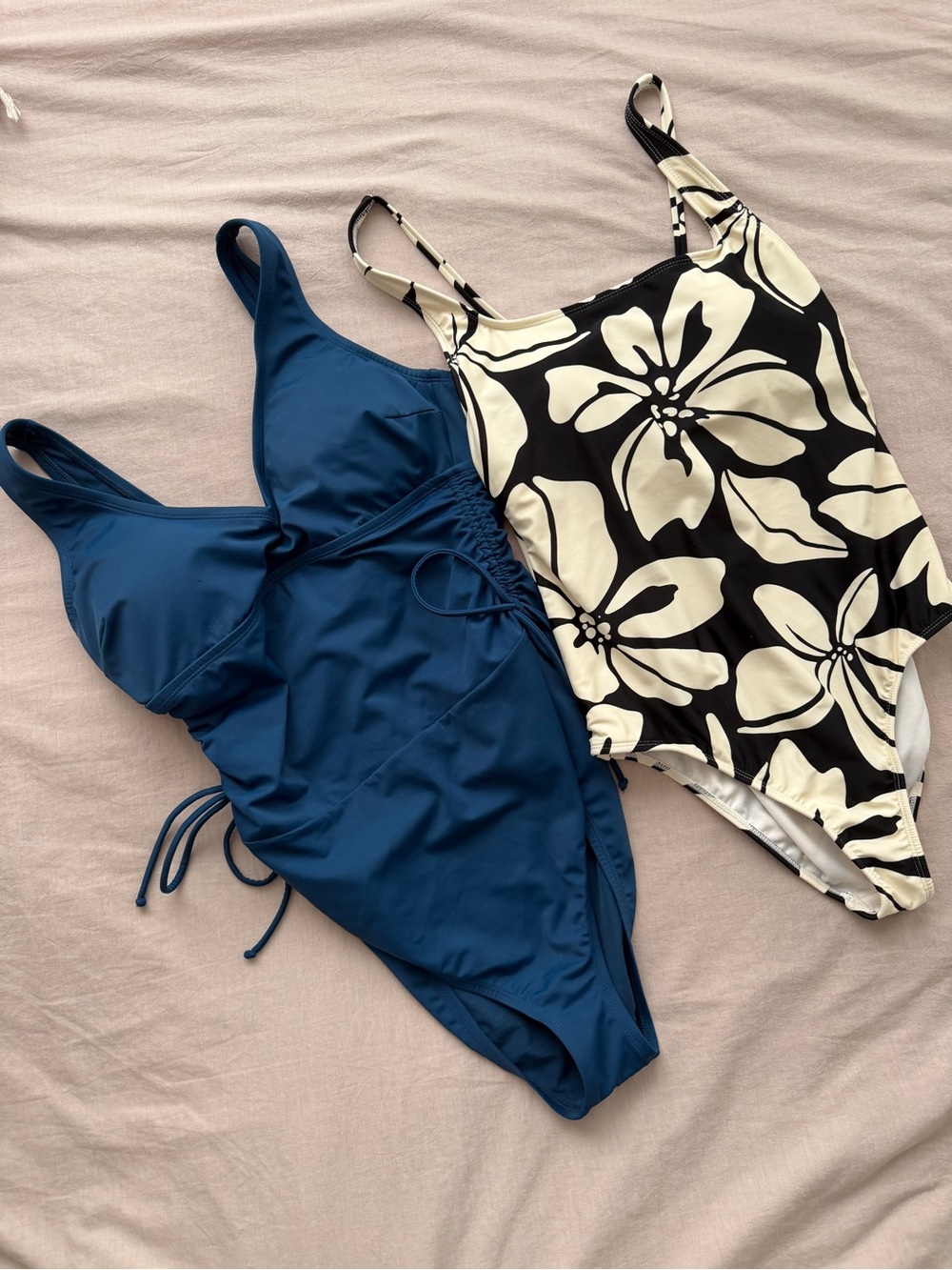 Set of Two One Piece Swimsuit - Size M (8-10)